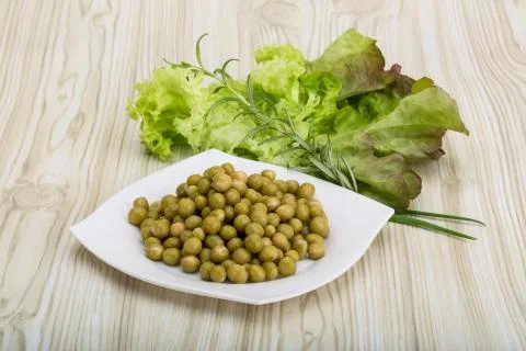 Marinated peas Stock Photos