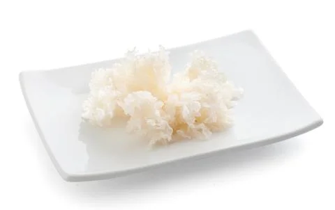 Marinated snow fungus Stock-Fotos