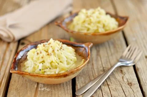 Marinated Zucchini Stock Photos