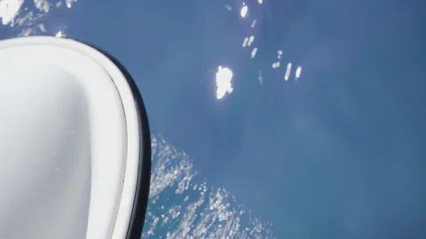 Marine background with an empty place to insert. Water recreation concept. Th Stock Footage 157574143