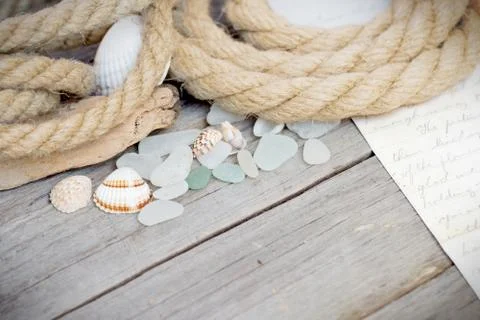 Marine background Stock Photos