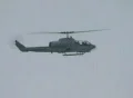 Marine chopper making an approach Видео