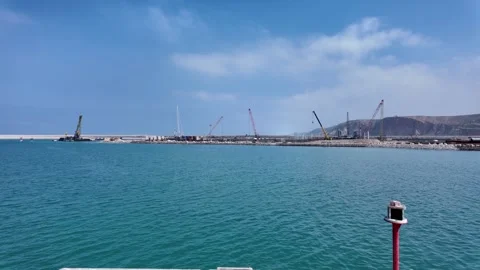 Marine Construction Stock Footage 332205658