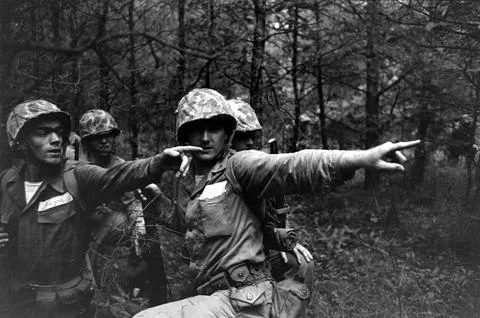 Marine Corps Basic Training, Quantico, Virginia, USA Stock Photos