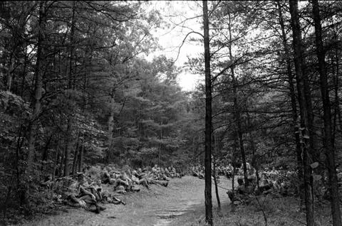 Marine Corps Basic Training, Quantico, Virginia, USA Stock Photos