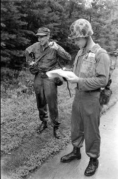 Marine Corps Basic Training, Quantico, Virginia, USA Stock Photos