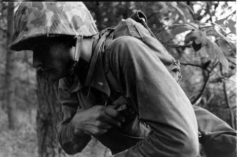 Marine Corps Basic Training, Quantico, Virginia, USA Stock Photos