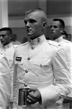 Marine Corps Basic Training, Quantico, Virginia, USA Stock Photos