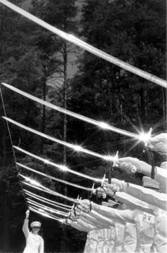 Marine Corps Basic Training, Quantico, Virginia, USA Stock Photos