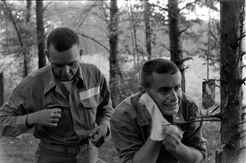 Marine Corps Basic Training, Quantico, Virginia, USA Stock Photos