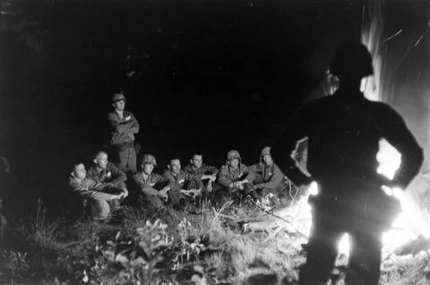 Marine Corps Basic Training, Quantico, Virginia, USA Stock Photos