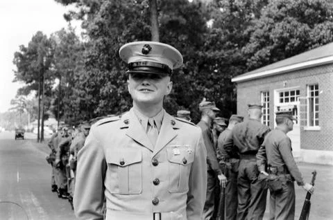 Marine Corps Basic Training, Quantico, Virginia, USA Stock Photos