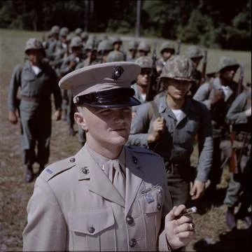 Marine Corps Basic Training, Quantico, Virginia, USA Stock Photos