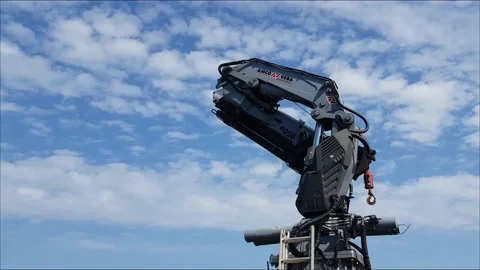 Marine crane Stock Footage 138826116