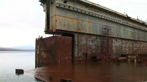 Marine dock Stock Footage 12517362