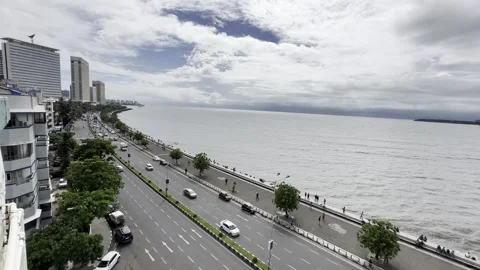 Marine Drive. 4K Stock-Footage 255693820