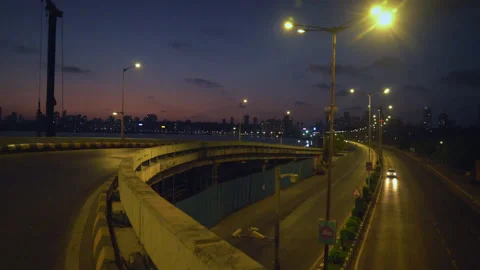 MARINE DRIVE BRIDGE 動画素材 133916932