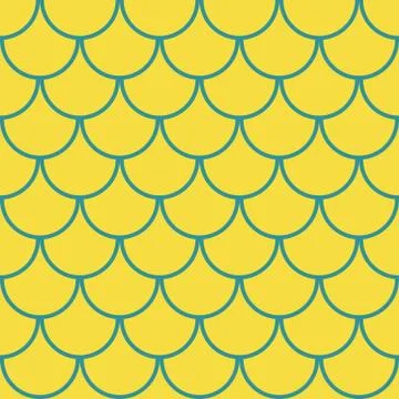 Marine fish scales seamless pattern Stock-Illustration