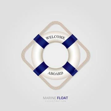 Marine float ship vector design Stock-Illustration