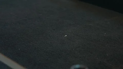 Marine Grade Carpet Texture on Professional Camera Cart Stock Footage 342683249