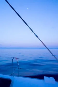 Marine moon Stock Photos