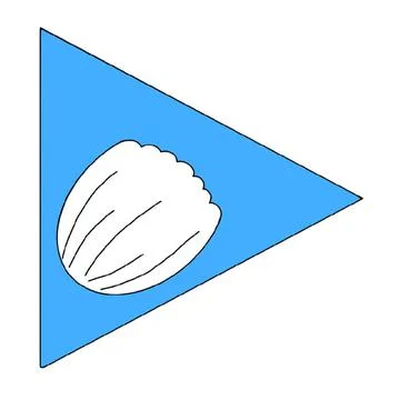 Marine objects and animals Stock Illustration