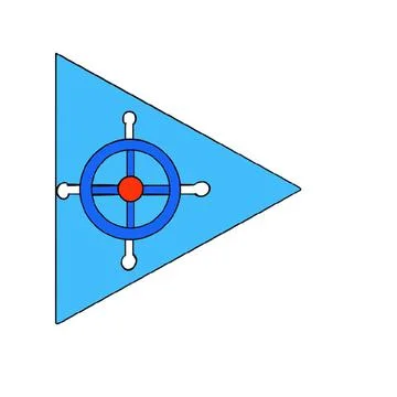 Marine objects and animals Stock Illustration