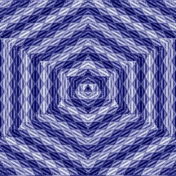 Marine patchwork mandala, kaleidoscope, abstract, blossom, see star in triang Stock Illustration