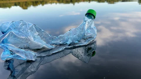 Marine plastic pollution from human activities at coastlines. Stock Footage 251753290