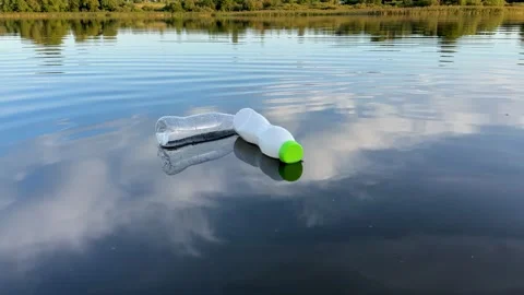 Marine plastic pollution from human activities at coastlines. Stock Footage 251753395