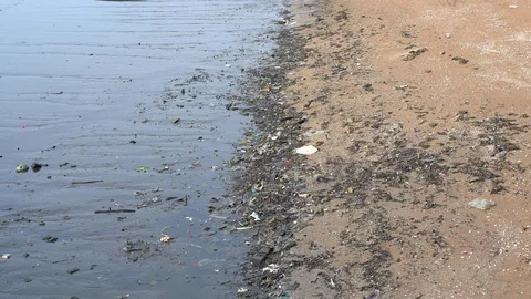 Marine pollution Video stock 85940216