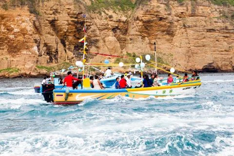 Marine procession Stock Photos