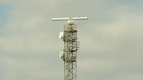 Marine radar, day Stock Footage 83468462