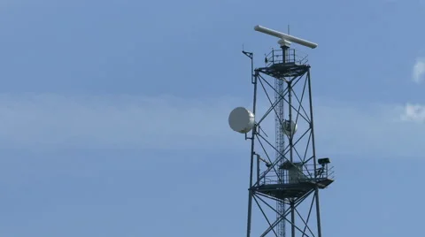 Marine radar tower 動画素材 54035397