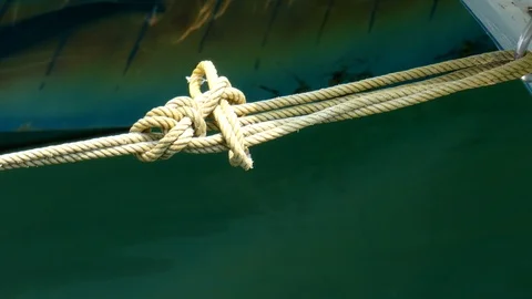 Marine rope 스톡 동영상 107940974