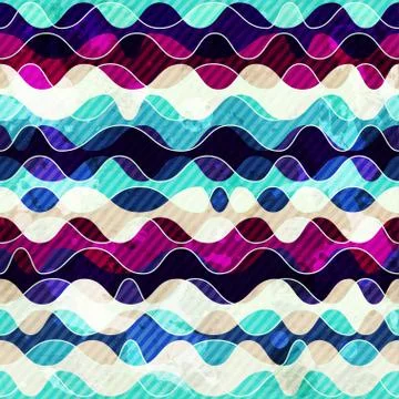 Marine seamless pattern Stock Illustration