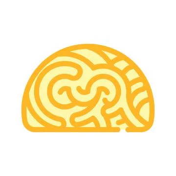 Marine shell color icon vector isolated illustration Stock Illustration