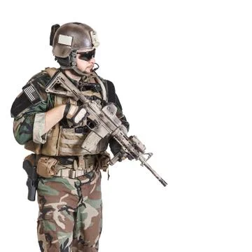 Marine Special Operator Foto stock