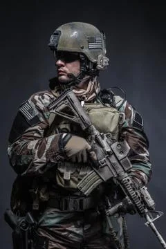 Marine Special Operator Stock Photos