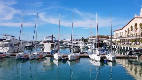 Marine station of Sochi 库存影片 112673821