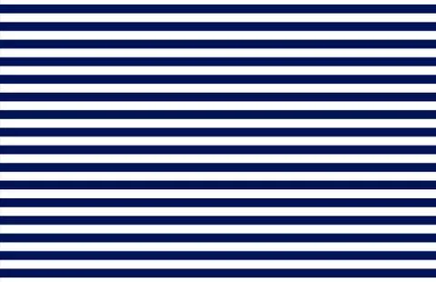 Marine stripe singlet pattern blue white lined vector seamless. Classic navy  Stock Illustration