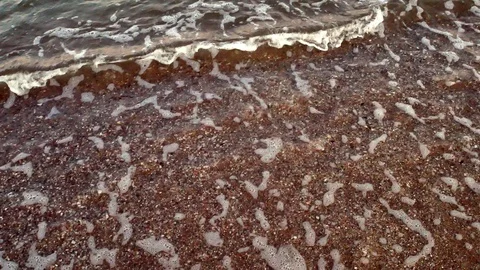 Marine surf waves Stock Footage 91338458