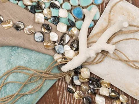 Marine theme Foto stock