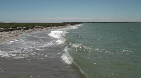 Marine waves Stock Footage 36295344