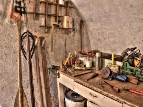Marine workshop Stock Photos