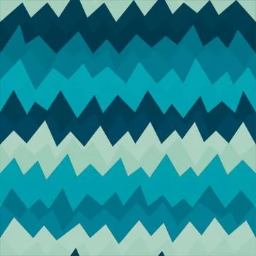 Marine zigzag seamless pattern with grunge effect Illustrazione stock