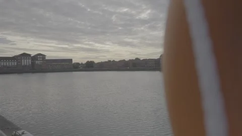 Mariners Way Docks reveal Stock Footage 287997146