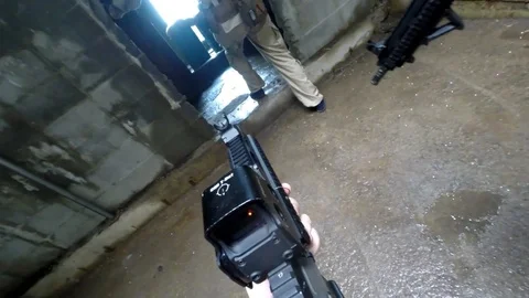 Marines conduct basic combat training exercise - 2014 Stock Footage 100751622