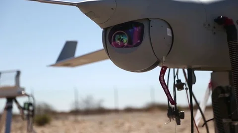 Marines launch RQ-21A Blackjack uav Drone 스톡 동영상 81133188