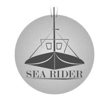 Marine's logo Stock Illustration